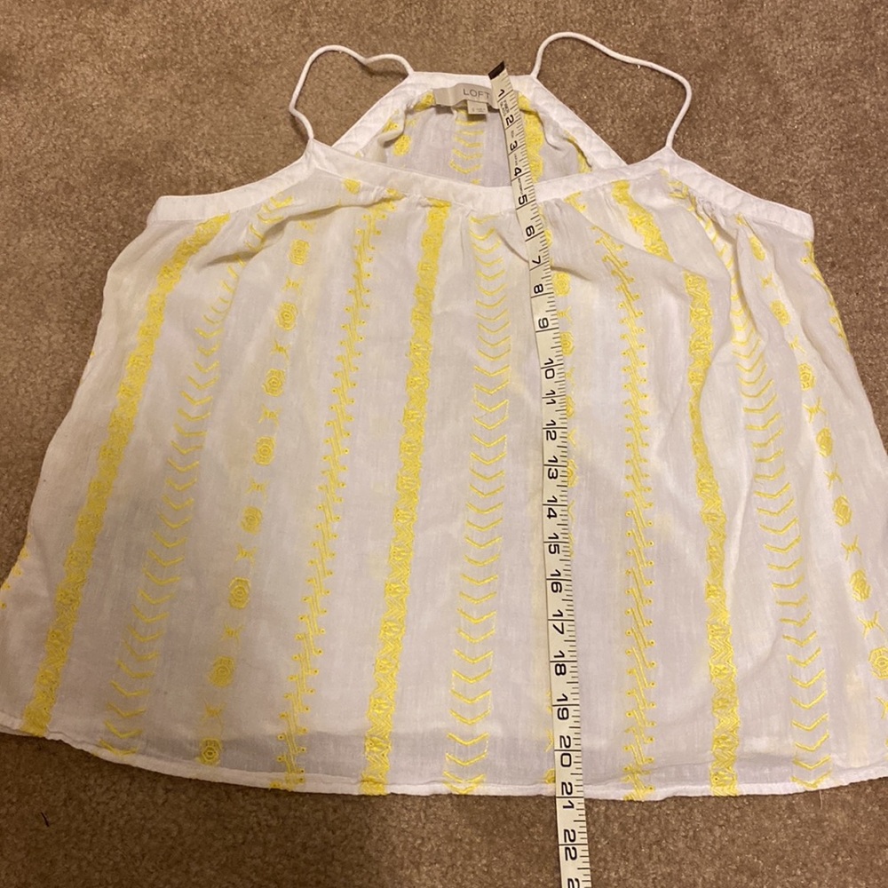 ❤️2 for $10 LOFT Loose Fitting Summer Top - Picture 6 of 8